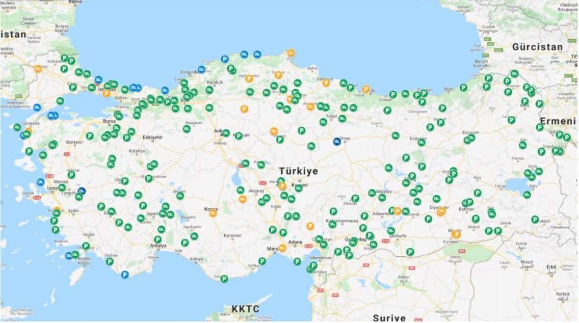 Türkiye Karavan Alanları