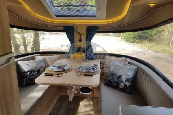 2021 Yapımı 4 Kişilik, Kiralık Çekme Karavan Arabalı #1040
