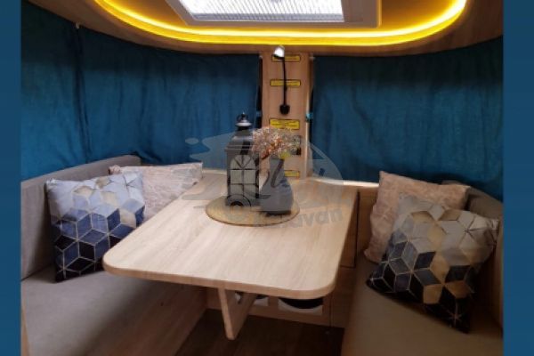 2021 Yapımı 4 Kişilik, Kiralık Çekme Karavan Arabalı #1040