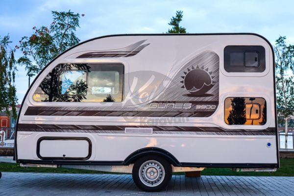 2021 Yapımı 4 Kişilik, Kiralık Çekme Karavan Arabasız #1046