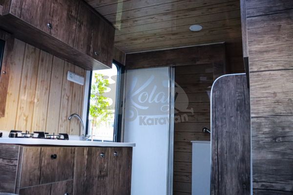 2021 Yapımı 4 Kişilik, Kiralık Çekme Karavan Arabasız #1046