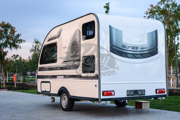 2021 Yapımı 4 Kişilik, Kiralık Çekme Karavan Arabasız #1046