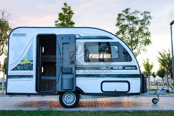 2021 Yapımı 4 Kişilik, Kiralık Çekme Karavan Arabasız #1046