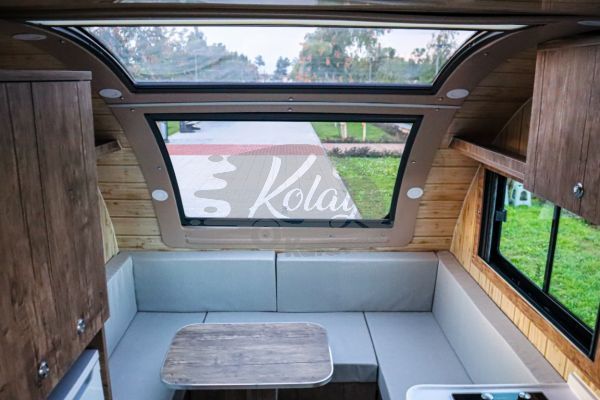 2021 Yapımı 4 Kişilik, Kiralık Çekme Karavan Arabasız #1046