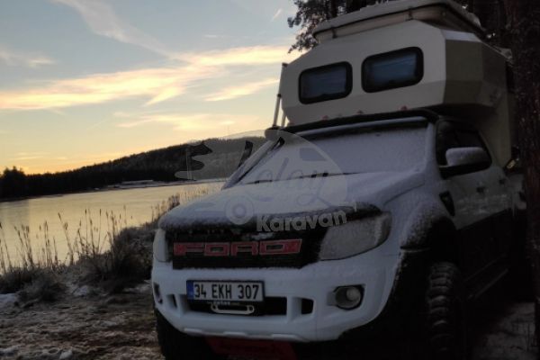 Rent a Car Kaskolu 4x4 OTOMATİK Offroad Donanımlı Pick up Karavan