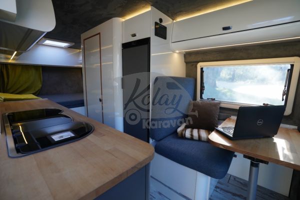 2021 Yapımı 2 Kişilik, Kiralık Motokaravan #1456