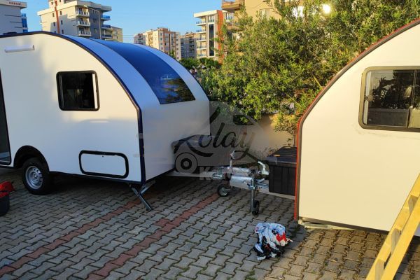 2023 Yapımı 4 Kişilik, Kiralık Çekme Karavan Arabasız #1484