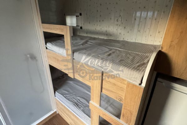 2023 Yapımı 4 Kişilik, Kiralık Çekme Karavan Arabasız #1484