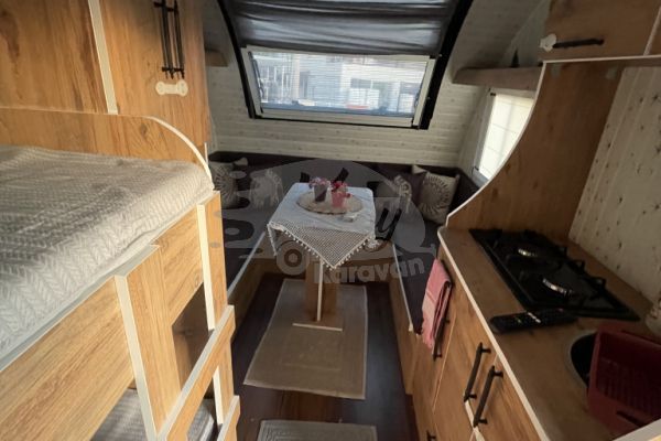 2023 Yapımı 4 Kişilik, Kiralık Çekme Karavan Arabasız #1484