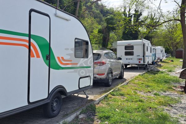 2024 Yapımı 4 Kişilik, Kiralık Çekme Karavan Arabasız #1583