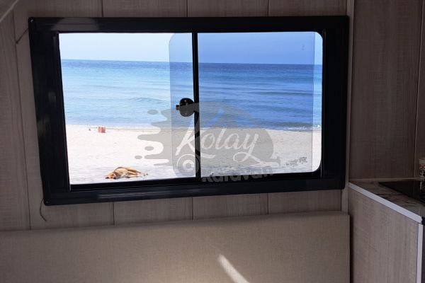 2024 Yapımı 4 Kişilik, Kiralık Çekme Karavan Arabasız #1583