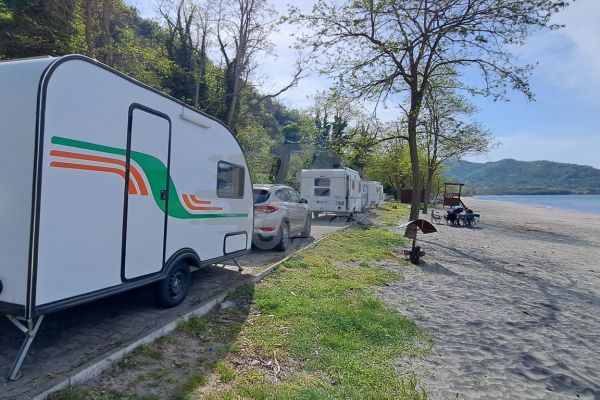 2024 Yapımı 4 Kişilik, Kiralık Çekme Karavan Arabasız #1583
