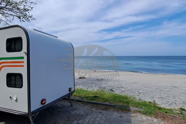 2024 Yapımı 4 Kişilik, Kiralık Çekme Karavan Arabasız #1583