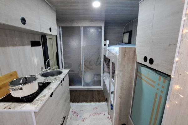 2024 Yapımı 4 Kişilik, Kiralık Çekme Karavan Arabasız #1583