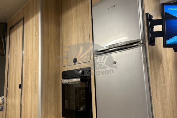 2023 Yapımı 4 Kişilik, Kiralık Çekme Karavan Arabasız #1592