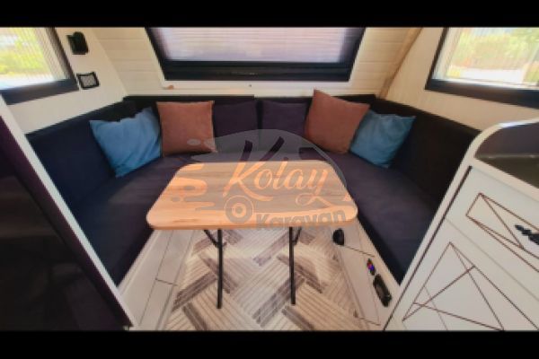 2024 Yapımı 4 Kişilik, Kiralık Çekme Karavan Arabasız #1661
