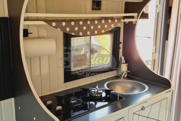 2024 Yapımı 4 Kişilik, Kiralık Çekme Karavan Arabasız #1661