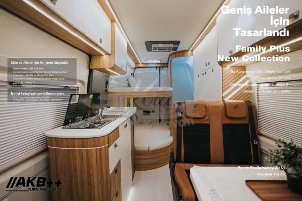 2025 Yapımı 4+ Kişilik, Kiralık Motokaravan #1712