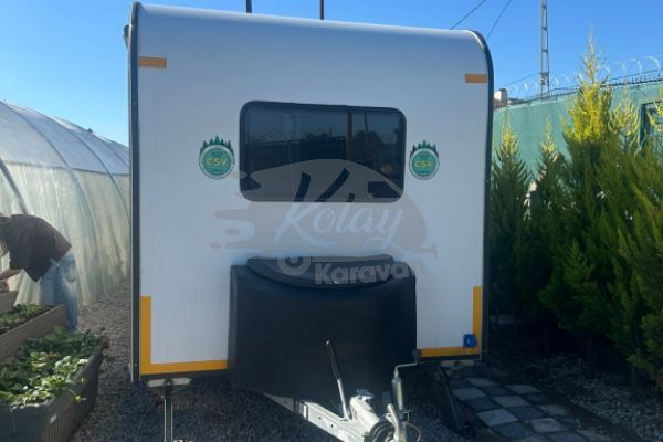 2025 Yapımı 4 Kişilik, Kiralık Çekme Karavan Arabasız #1725