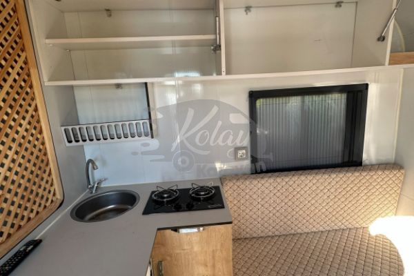 2025 Yapımı 4 Kişilik, Kiralık Çekme Karavan Arabasız #1725